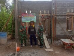 Senyum Ceria Bapak Teguh Wiyono, Rumahnya Dapat Rutilahu dari Pra TMMD 125 Kodim 0825/Banyuwangi