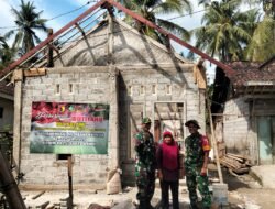 Ibu Sulami Terharu, Rumahnya Mendapatkan Bantuan Rutilahu dari Pra TMMD 125 Kodim Banyuwangi