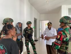 Satgas Yonif 521/DY Binter Pelayanan Kesehatan kepada Masyarakat Di Distrik Elelim