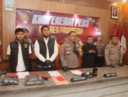 Polres Pasuruan Berhasil Ungkap Misteri Jenazah di Sungai Purwosari 3 Tersangka Diamankan
