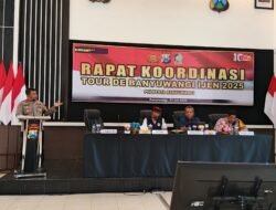 Rapat Koordinasi Tour de Banyuwangi Ijen 2025: Polresta Banyuwangi Mantapkan Pengamanan Ajang Balap Sepeda Internasional