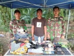 Satgas Pamtas Yonkav 3/AC Amankan TKI Ilegal di Perbatasan RI–Malaysia