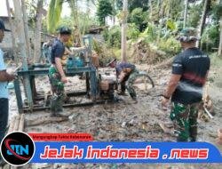 Harapan Baru Mengalir di Banyuwangi: Sumur Bor TMMD ke-125 Semburkan Air Bersih untuk Warga