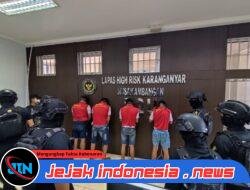 GILIRAN 37 WARGA BINAAN RESIKO TINGGI JAWA TIMUR DILAYAR KE NUSAKAMBANGAN