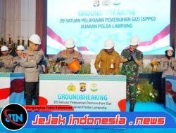 Komitmen Dukung Program MBG, Kapolri Resmikan 20 SPPG Jajaran Polda Lampung 