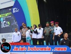 Kasdim 0825/Banyuwangi Hadiri Finish etape-1 Tour de Banyuwangi Ijen 2025