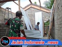 Kapten Inf Sumitro Tinjau Langsung Progres Rutilahu TMMD ke-125 di Desa Kesilir