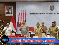 Rakor Bersama Gubernur, Kapolda Komitmen Dukung Percepatan Program Cetak Sawah dan Optimalisasi Lahan di Kalteng
