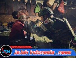 Kampung Sehat, Satgas Yonif 521/DY Kunjungi Warga Kampung Bolakme