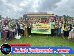 Polresta Banyuwangi Edukasi Warga Lewat Wayang Golek, Bagikan Sayur dan Sembako