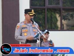 Pimpin Upacara Kenaikan Pangkat Pengabdian, Kapolres Aceh Tengah Berikan Apresiasi dan Penghargaan kepada 15 Personel Berprestasi