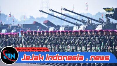 Semangat Prajurit Pasmar 1 Ikuti Latihan Upacara Kehormatan Militer