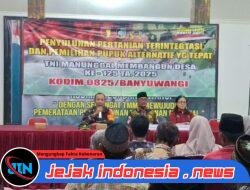 Kodim 0825 Banyuwangi Gelar Penyuluhan Pertanian Terintegrasi dan Pemilihan Pupuk Alternatif dalam Rangka TMMD ke-125