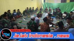 Satgas TMMD Ke-125 Kodim 0825/Banyuwangi Gelar Istighosah Bersama Warga di Dusun Silirsari