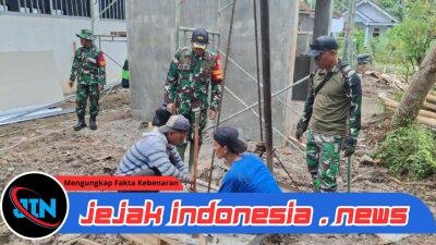 Dandim 0825/Banyuwangi Tinjau Progres Pengerjaan Sumur Bor TMMD di Kecamatan Siliragung