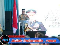 Kapolda Bali Kunjungan Kerja Di Polresta Denpasar, Sampaikan Arahan Kepada Personel