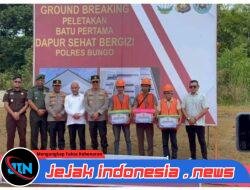 Pada hari Rabu taKapolda Jambi Melakukan Peninjauan Dapur MBG (Makan Bergizi Gratis) di SPPG Polres Bungo