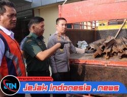 Polres Bojonegoro Amankan Komplotan Pencuri Rel Kereta Api, PT KAI Beri Apresiasi