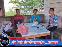 Kanit PJR Polda Jatim V Banyuwangi Ajak Tukang Ojek Tanamkan Jiwa Nasionalisme dan Jaga Keamanan Bangsa