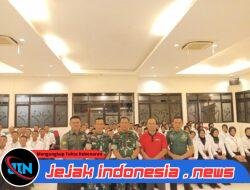 Kasdim 0825/Banyuwangi Berikan Pembekalan Wasbang dan Bela Negara bagi Peserta Didik Paskibraka