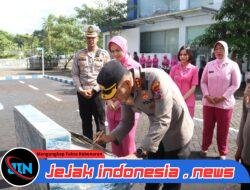 Kapolresta Banyuwangi Resmikan Taman Lalu Lintas di Satpas