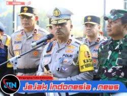 Kakorlantas Pimpin Apel Gelar Pasukan Operasi Merdeka Jaya Jelang Peringatan HUT ke-80 RI