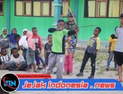 Semarak Kemerdekaan Satgas Yonif 521/DY di Papua Indonesia Ujung Timur