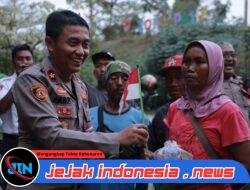 Polres Jember Tebar Kebaikan di Hari Kemerdekaan, Berbagi Makanan Bergizi Gratis Untuk Kaum Rentan