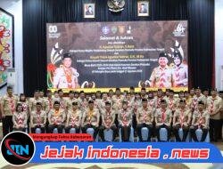 Perkuat Sinergi, Kapolda Hadiri Peringatan Hari Pramuka ke-64 dan Pelantikan Pengurus Majelis Pembimbing Pramuka Provinsi Kalteng