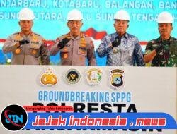 Kapolri Kembali Resmikan dan Groundbreaking SPPG di Kalsel, Dukung Program MBG