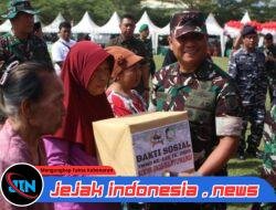 Bakti Sosial Warnai Penutupan TMMD ke-125 Kodim 0825 Banyuwangi