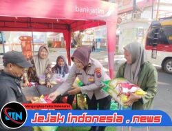 Gerakan Pangan Murah, Polresta Banyuwangi dan Bulog Telah Gelontorkan 202 Ton Beras SPHP untuk Warga