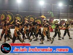 Ratusan Pelajar Banyuwangi Meriahkan Lomba Baris Berbaris 