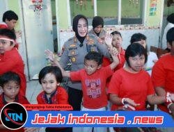 Sambut Hari Jadi ke -77 Polwan Polda Jatim Gelar Bakti Kesehatan di Yayasan Pendidikan Autis Mutiara Hati