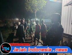 Satgas Pamtas Kewilayahan Yonif 123/Rajawali dan Polres Asmat Gelar Patroli Gabungan di Agats