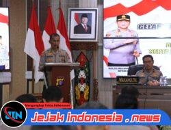 Pimpin Gelar Operasional Triwulan II Tahun 2025, Kapolda Kalteng Ingatkan Kinerja Profesional dan Sukseskan Program Pemerintah