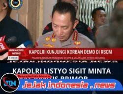 Kapolri Langsung Temui Keluarga Ojol Korban Rantis Brimob di RSCM