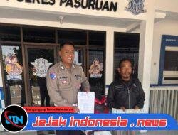 Operasi Lalu Lintas Polres Pasuruan Berhasil Temukan Motor Hilang 7 Bulan di Jombang