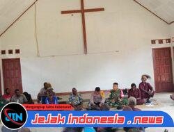 Personel Pos Mur Laksanakan Kegiatan Gabungan Pemetaan Wilayah Adat di Distrik Nambai