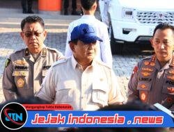 Prabowo: Polisi Terluka Saat Ricuh Akan Dapat Kenaikan Pangkat Luar Biasa