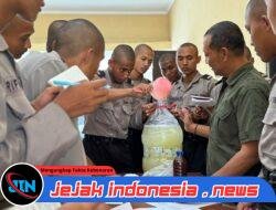 Wujudkan Kampus Hijau, Ratusan Calon Bintara Polri Dalami Ilmu Pertanian di SPN Polda Jatim