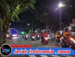 Ciptakan Harkamtibmas; Polresta Banyuwangi Gelar Patroli Skala Besar, Sisir Lokasi Strategis