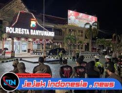 Patroli Gabungan Skala Besar, Polresta Banyuwangi Tegaskan Komitmen Jaga Harkamtibmas