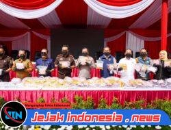 Polrestabes Surabaya Berhasil Sita Narkoba Senilai 127 Miliar Selamatkan 881 Ribu Jiwa