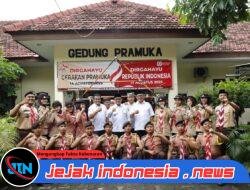 Wabup Mujiono Lepas Kontingen Pramuka Banyuwangi ke Giat Prestasi Jawa Timur