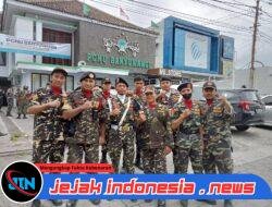 Apel Gabungan Banser dan TNI di Depan Kantor PCNU Banyuwangi Perkuat Sinergi Kebangsaan