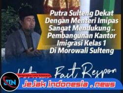 Masyarakat Morowali Dukung Pembangunan Kantor Imigrasi Kelas I TPI