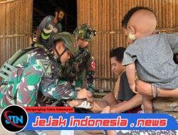 Satgas Yonif 123/Rajawali Gelar Patroli Pelayanan Kesehatan di Kampung Sahapikya, Distrik Venaha