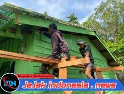 Haru Dan Bahagia Warnai Acara Penyerahan Rehab Rumah di Kampung Wonorejo, Perbatasan Papua
