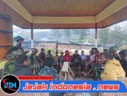 Di Lembah Omukia, TNI dan Warga Eronggobak Satu Hati dalam Ibadah dan Kasih